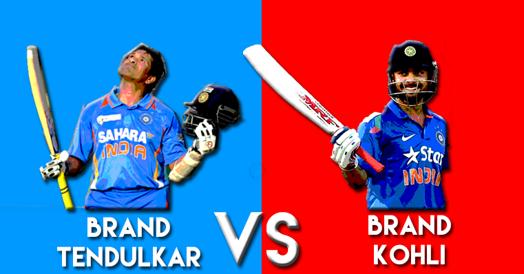 is brand kohli the new brand tendulkar
