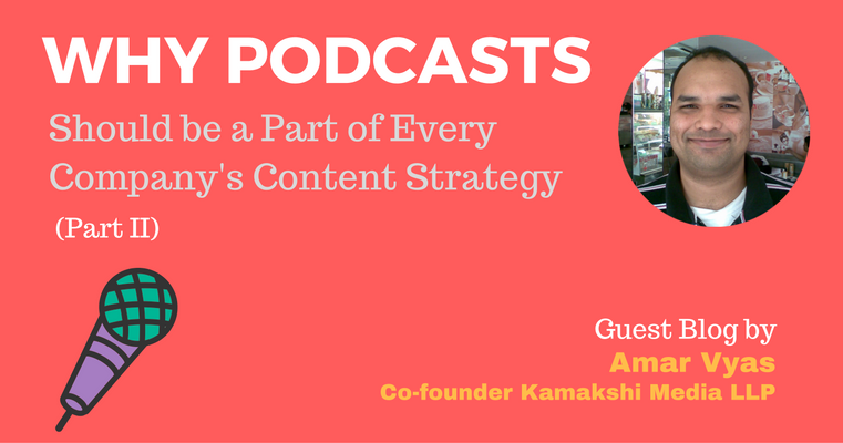 every business must include podcast as their content strategy
