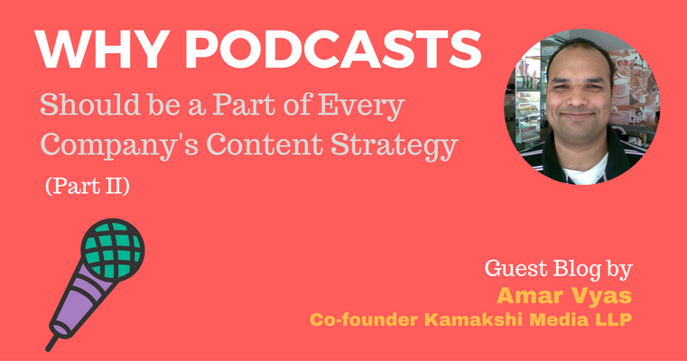 every business must include podcast as their content strategy
